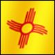 3D New Mexico Flag