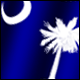 3D South Carolina Flag