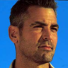 George Clooney On Blue