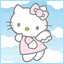 Hello Kitty In The Sky