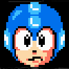 Mega Man face