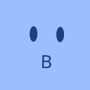 Blue Smile Face